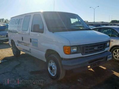 2007 Ford ECONOLINE, белый — VIN 1FTNE14W07DA48189, Copart