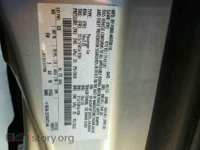 2013 FORD FOCUS - VIN: 1FADP3F20DL343666 - Photo 10
