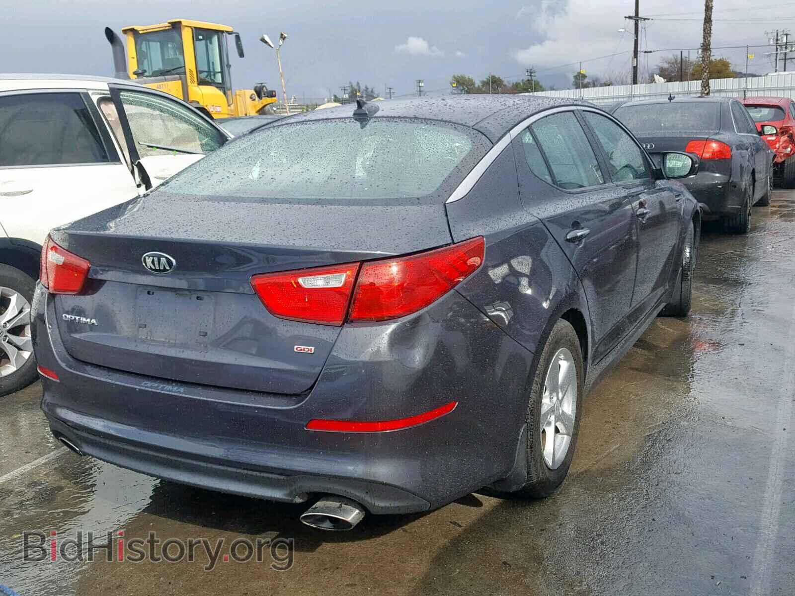 2015 KIA OPTIMA - VIN: KNAGM4A78F5637457 - Photo 4