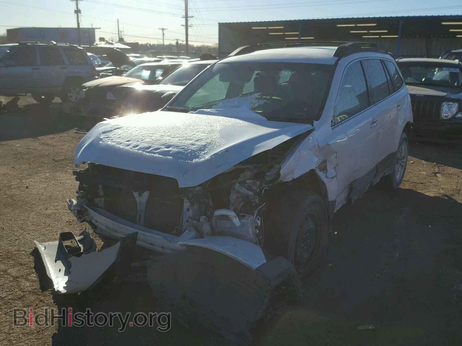 2011 SUBARU OUTBACK - VIN: 4S4BRBAC6B1350549 - Фото 2