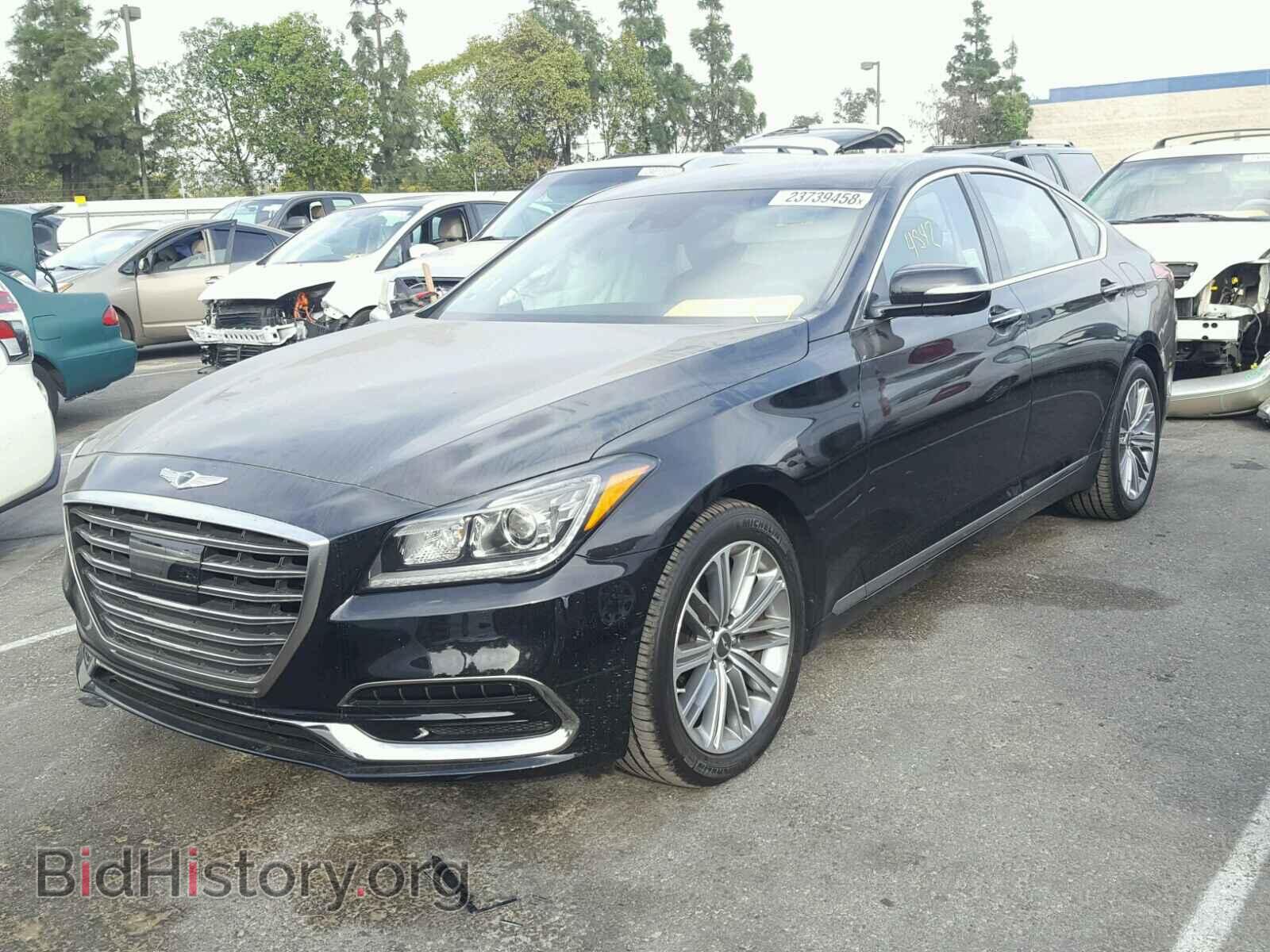 2018 GENESIS G80 - VIN: KMHGN4JE6JU216720 - Фото 2