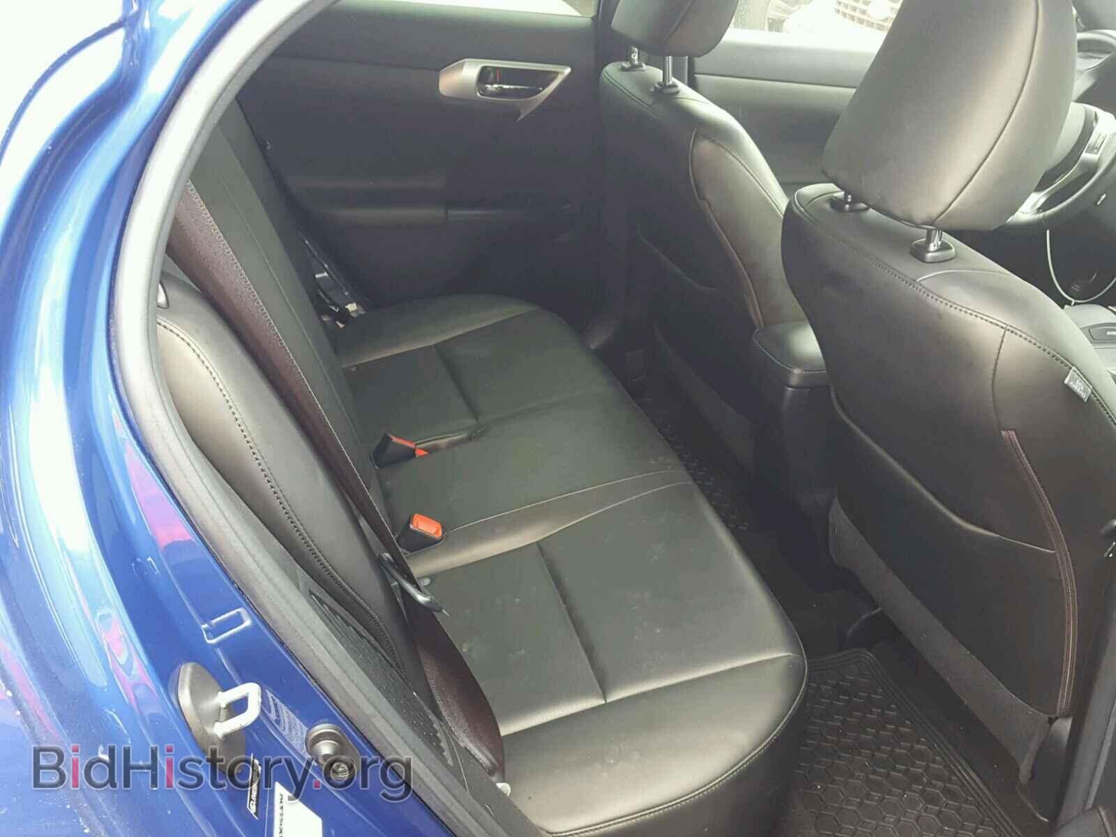 2013 LEXUS CT 200 - VIN: JTHKD5BH1D2170776 - Фото 6