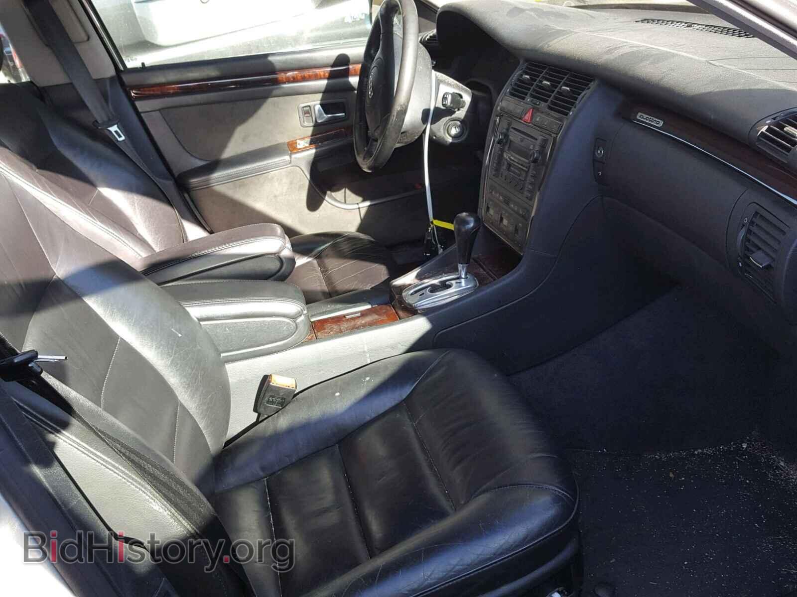 2001 AUDI A8 - VIN: WAUML54D91N000454 - Фото 5