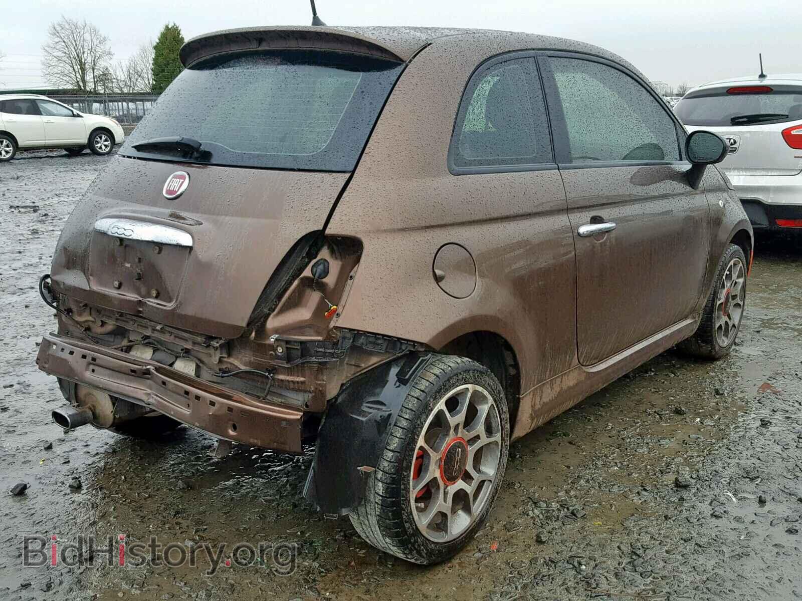 2012 FIAT 500 - VIN: 3C3CFFBR4CT164311 - Фото 4