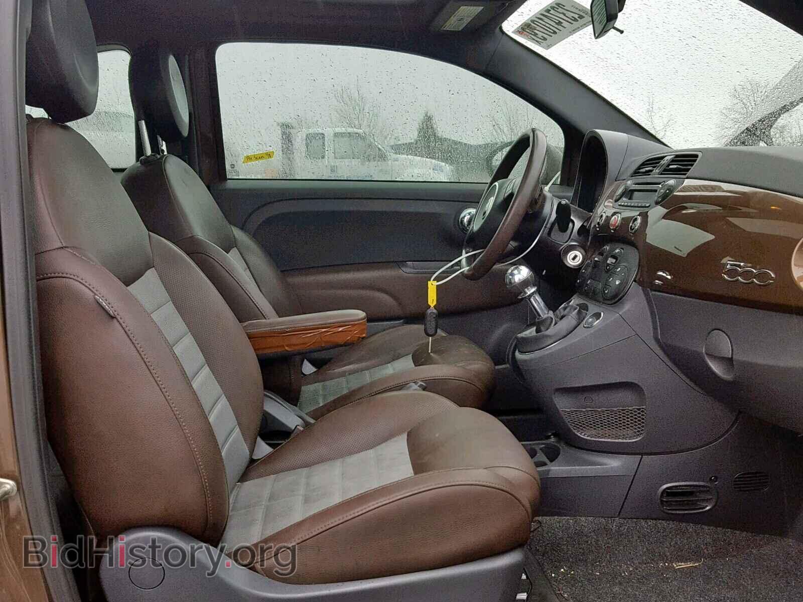 2012 FIAT 500 - VIN: 3C3CFFBR4CT164311 - Фото 5