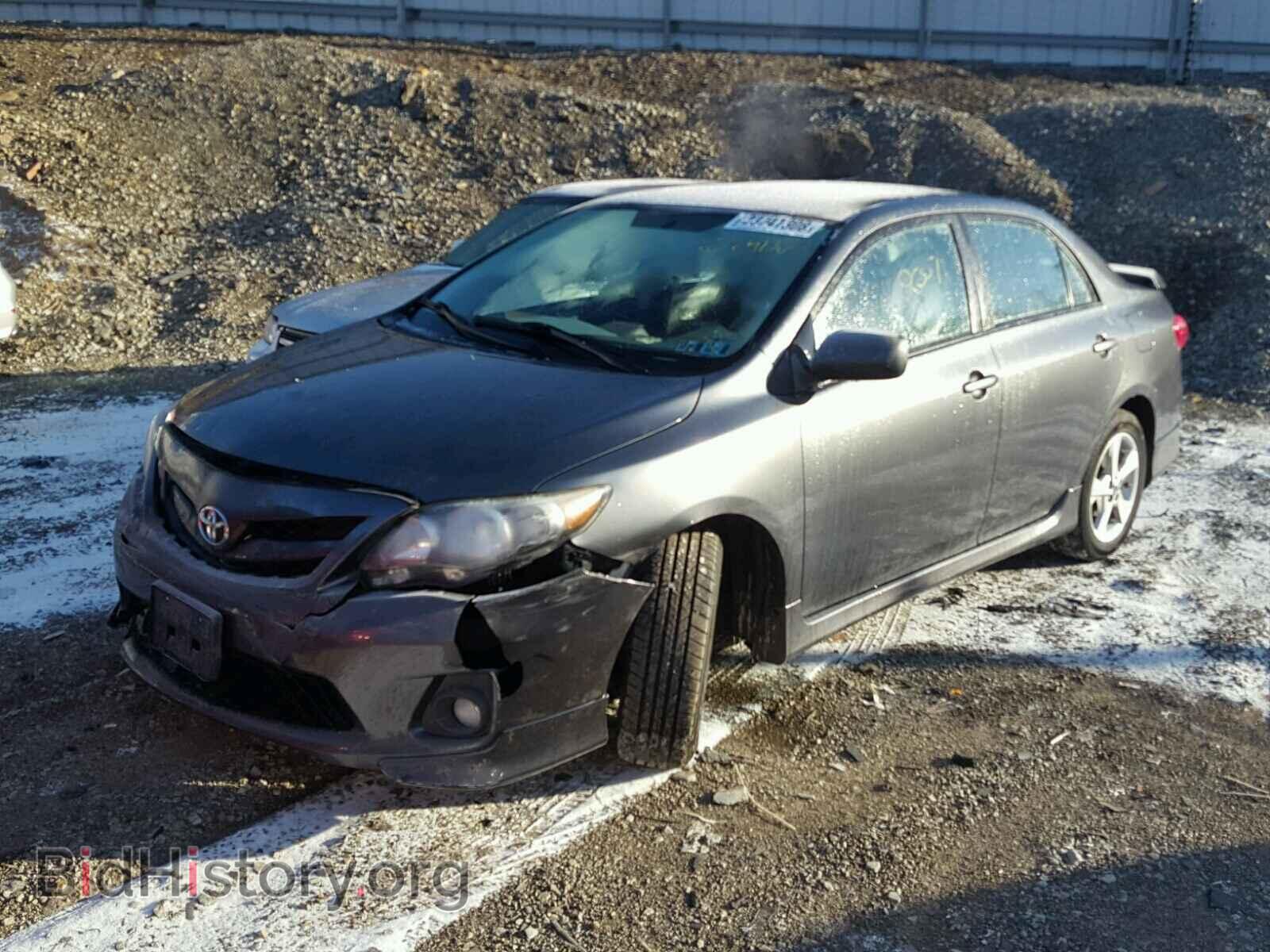 2012 TOYOTA COROLLA BA - VIN: 2T1BU4EE9CC850373 - Фото 2