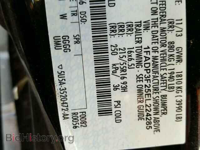 2014 FORD FOCUS - VIN: 1FADP3F25EL224285 - Photo 10