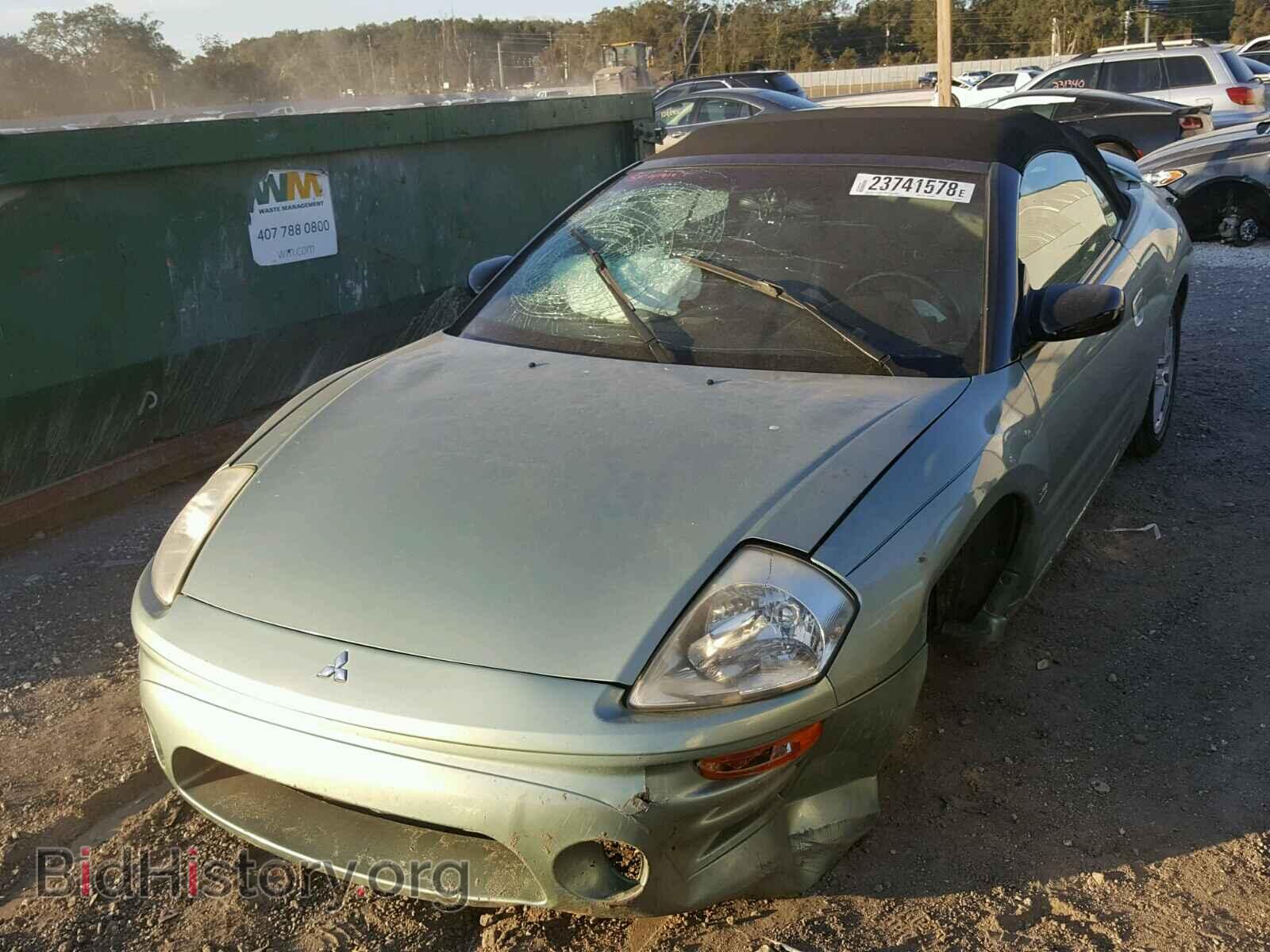 2003 MITSUBISHI ECLIPSE - VIN: 4A3AE55H93E085698 - Photo 2