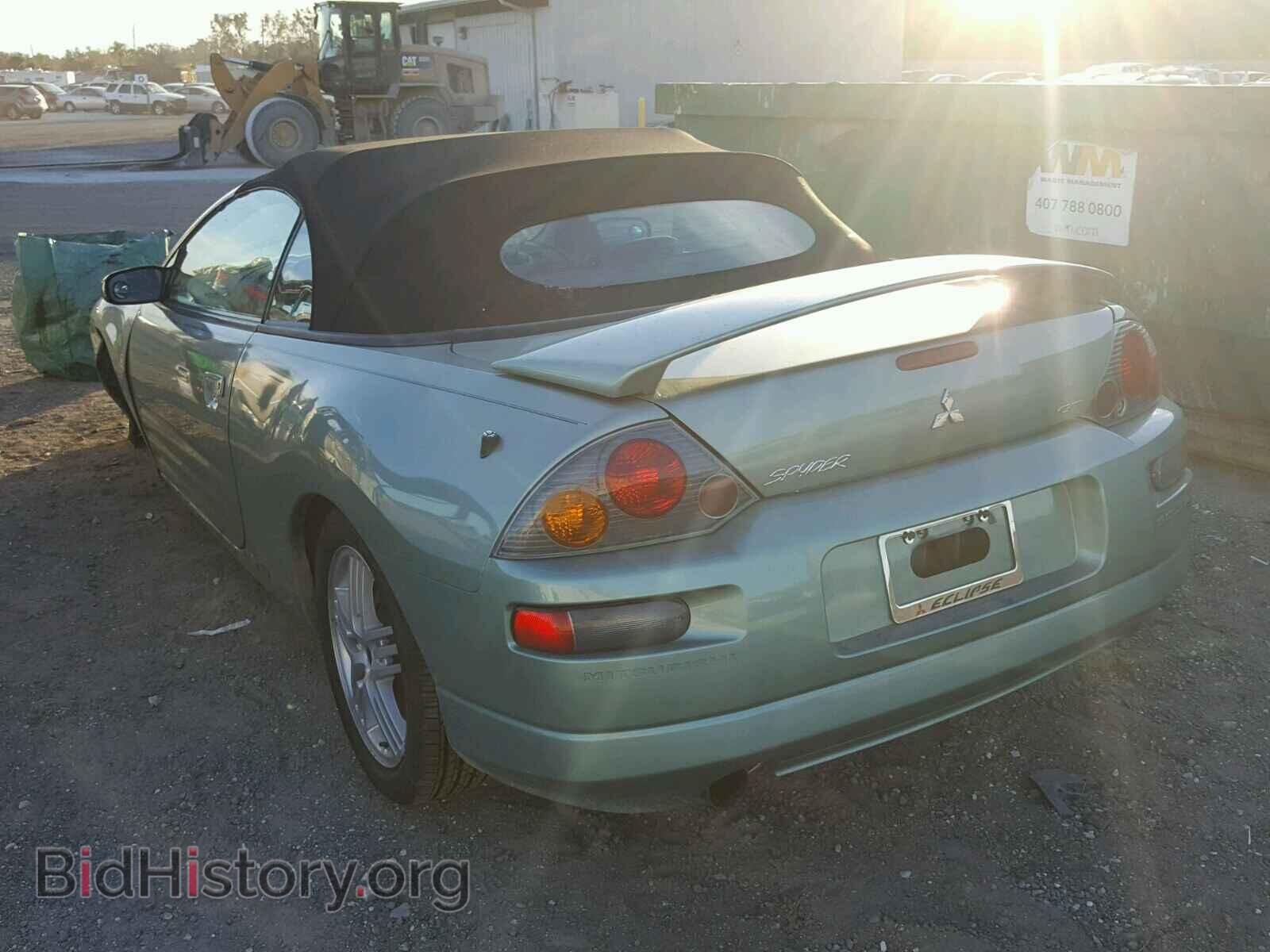 2003 MITSUBISHI ECLIPSE - VIN: 4A3AE55H93E085698 - Photo 3