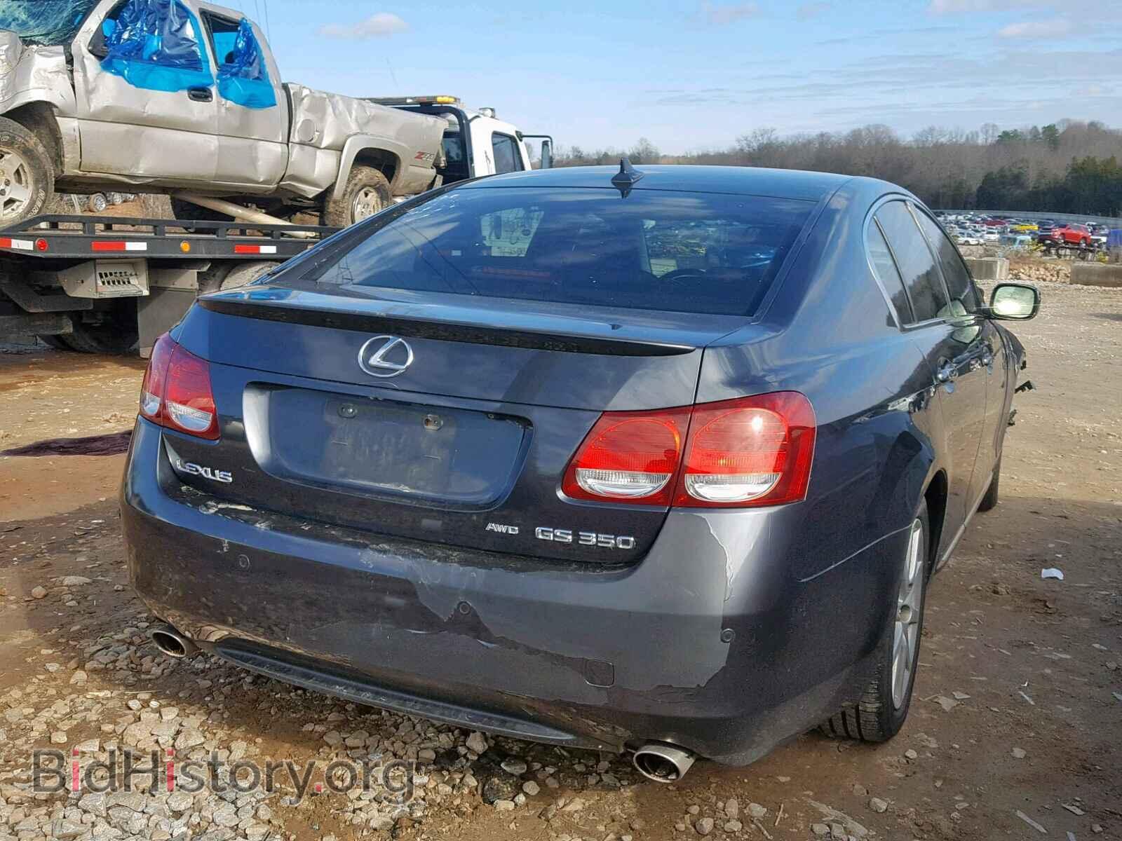 2007 LEXUS GS350 - VIN: JTHCE96S570012455 - Фото 4
