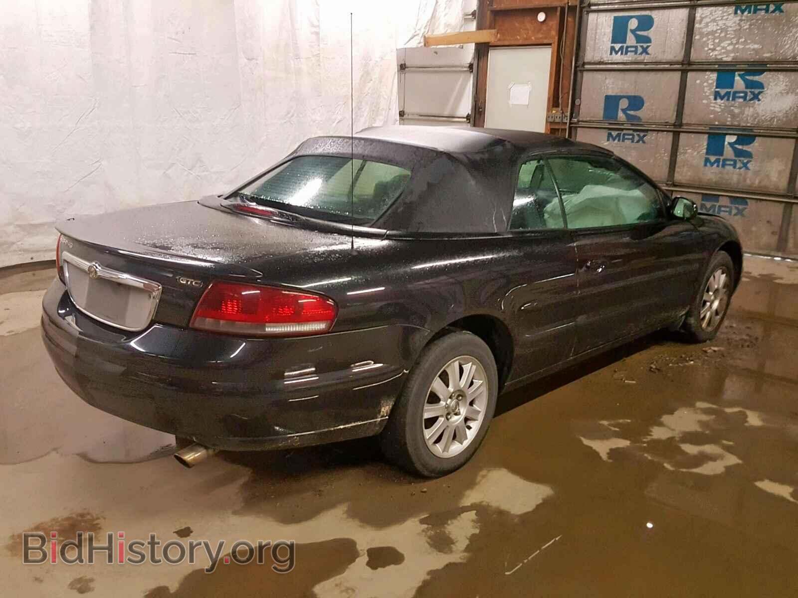 2004 CHRYSLER SEBRING - VIN: 1C3EL75R24N148791 - Фото 4