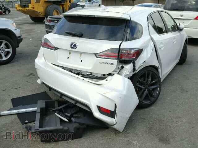 2015 LEXUS CT 200 - VIN: JTHKD5BH3F2229572 - Фото 4