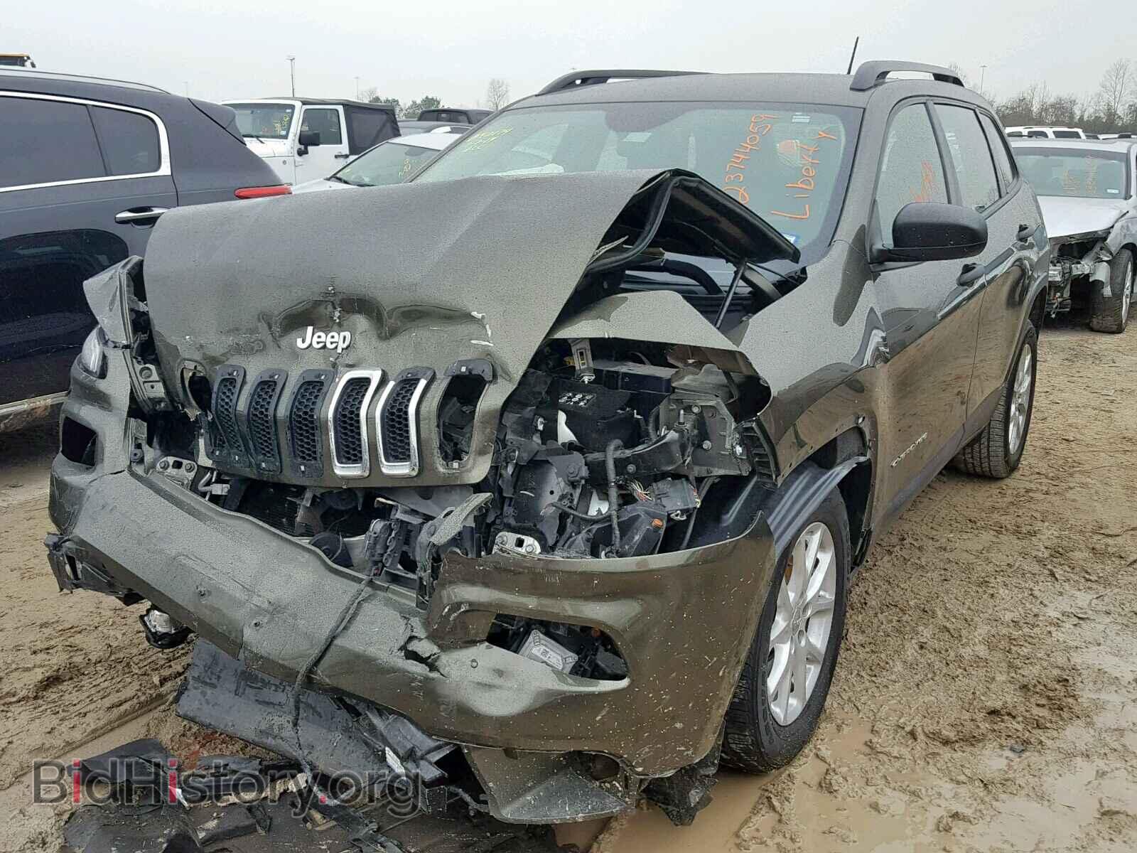 2015 JEEP CHEROKEE S - VIN: 1C4PJLABXFW761069 - Фото 2