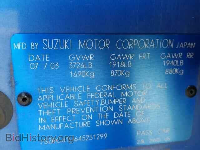 2004 SUZUKI AERIO - VIN: JS2RC61H645251299 - Фото 10