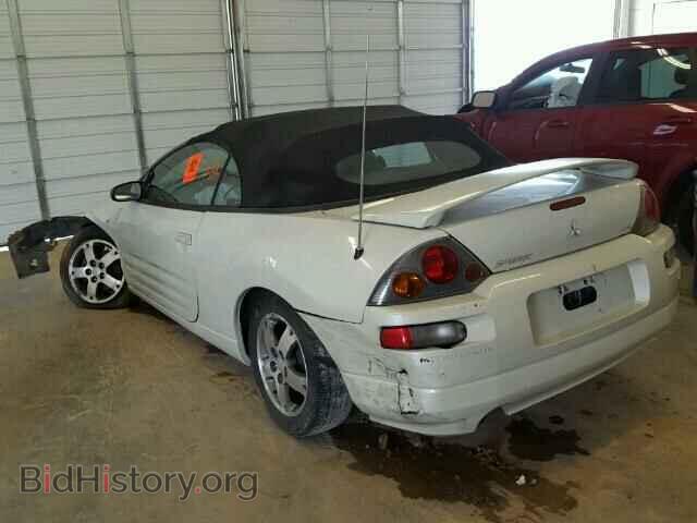 2003 MITSUBISHI ECLIPSE - VIN: 4A3AE45G33E043352 - Фото 3