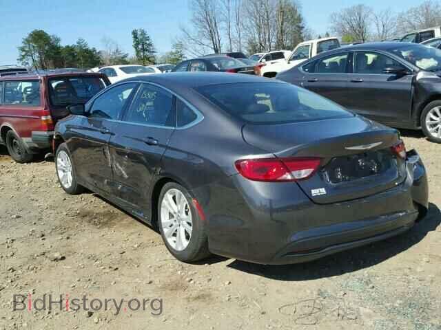 2016 CHRYSLER 200 - VIN: 1C3CCCFB5GN186229 - Фото 3