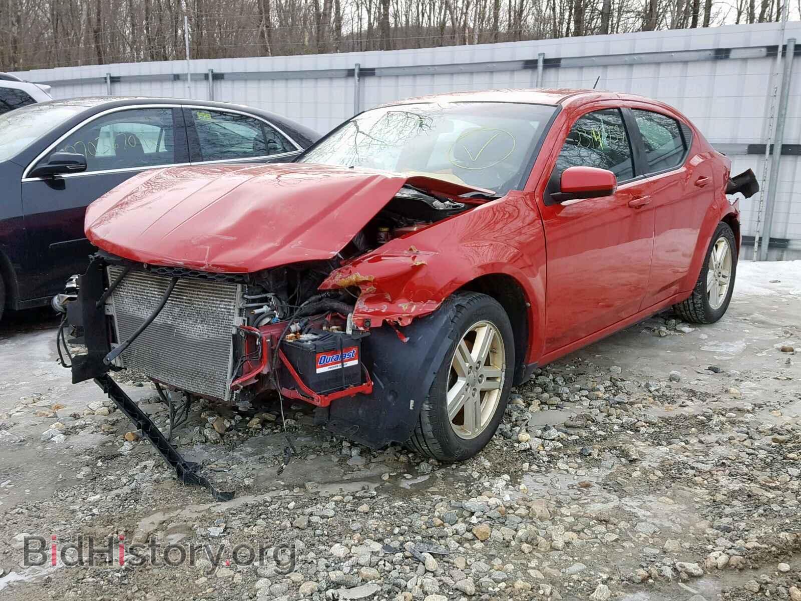 2013 DODGE AVENGER - VIN: 1C3CDZCBXDN662023 - Фото 2