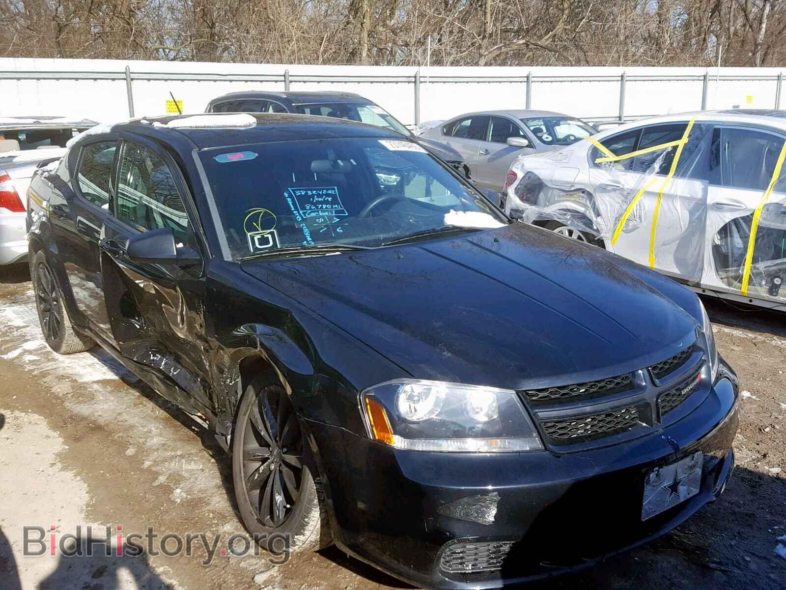 Photo 1C3CDZAB6EN233742 - DODGE AVENGER 2014