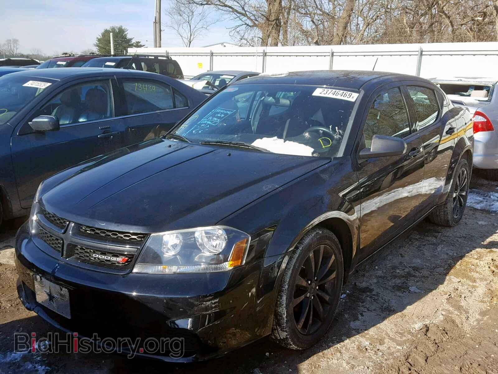 2014 DODGE AVENGER - VIN: 1C3CDZAB6EN233742 - Фото 2