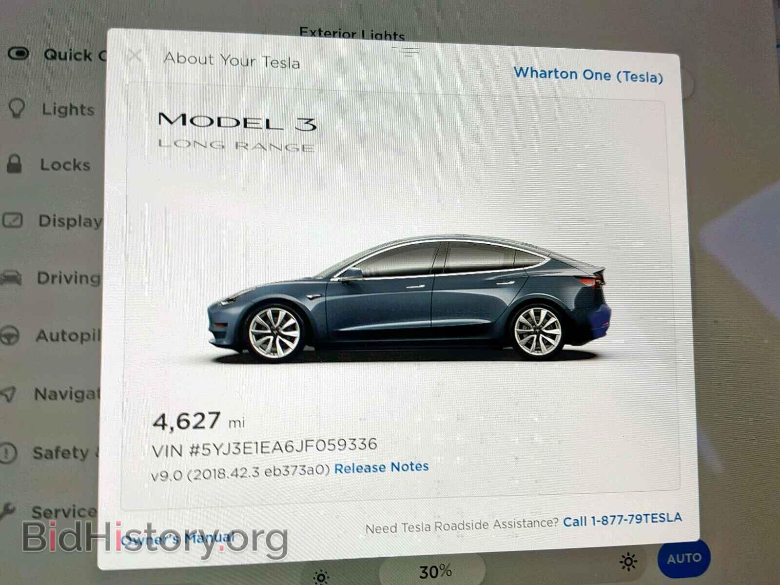 2018 TESLA MODEL 3 - VIN: 5YJ3E1EA6JF059336 - Photo 8
