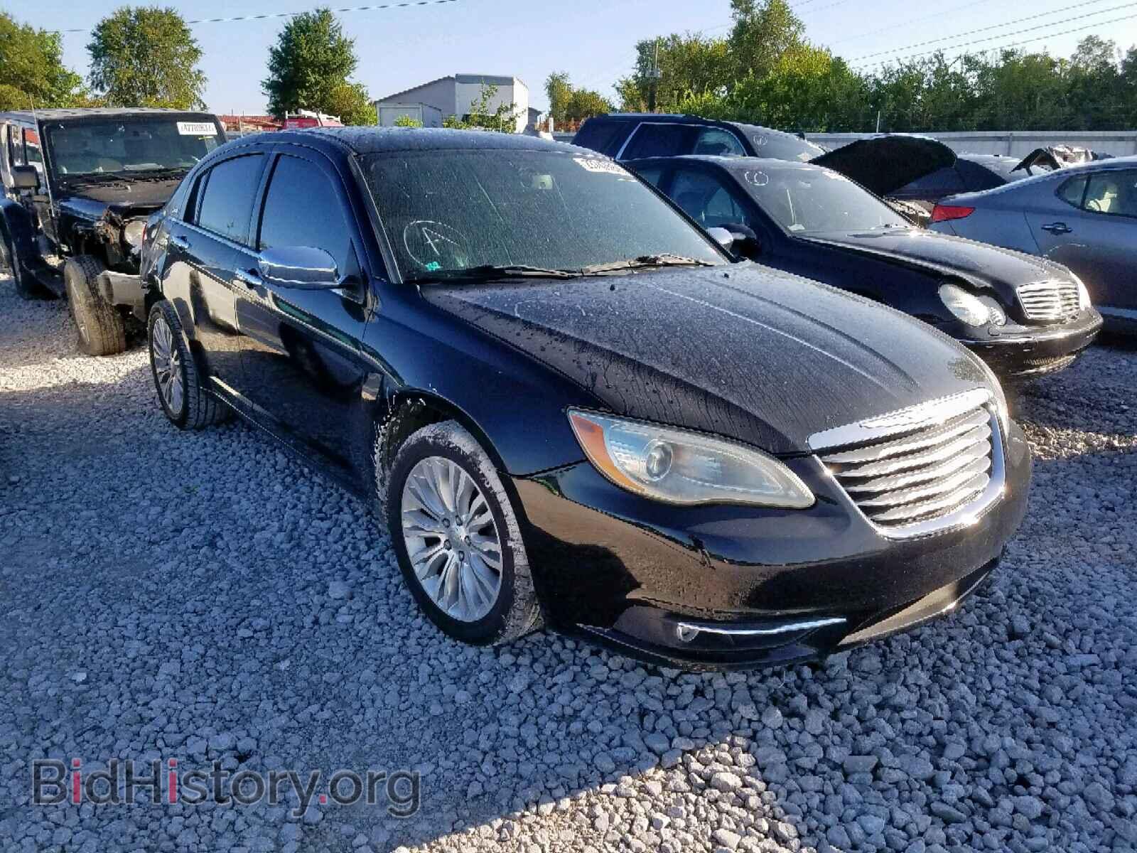 Фотография 1C3CCBCB0CN303742 - CHRYSLER 200 2012