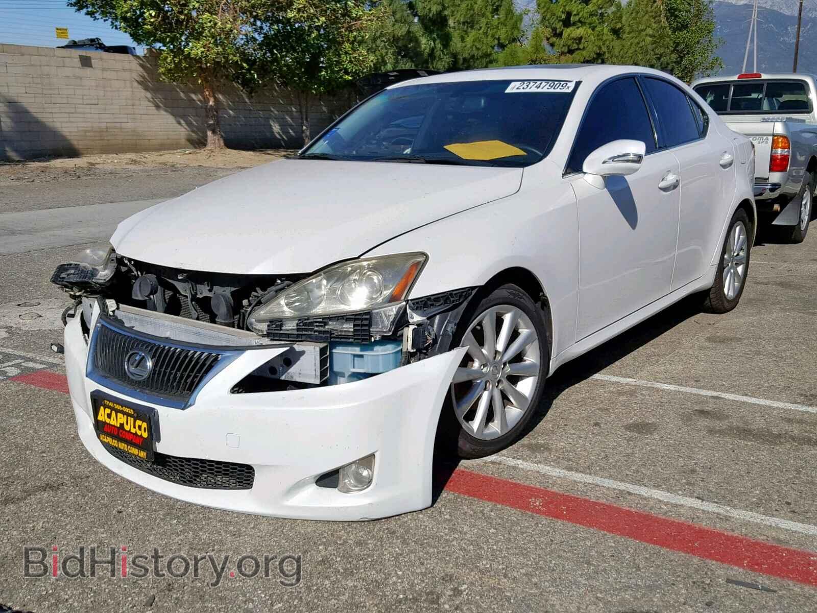 2009 LEXUS IS 250 - VIN: JTHBK262495093949 - Фото 2