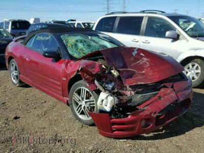 2003 Mitsubishi ECLIPSE ECLIPSE SP, красный — VIN 4A3AE75H33E017229, Copart