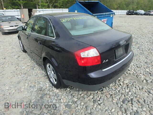2002 AUDI A4 - VIN: WAULT68E92A129937 - Фото 3