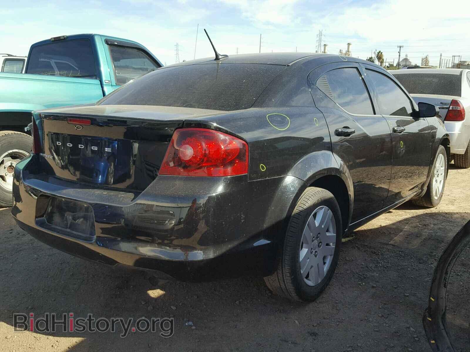 2013 DODGE AVENGER - VIN: 1C3CDZAB1DN567045 - Фото 4