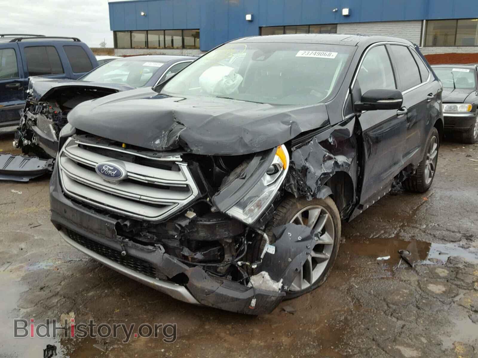 2016 FORD EDGE - VIN: 2FMPK4K91GBC50928 - Фото 2