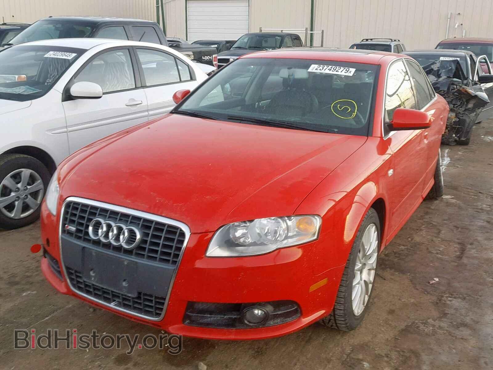2008 AUDI A4 - VIN: WAUDF78E98A168750 - Фото 2
