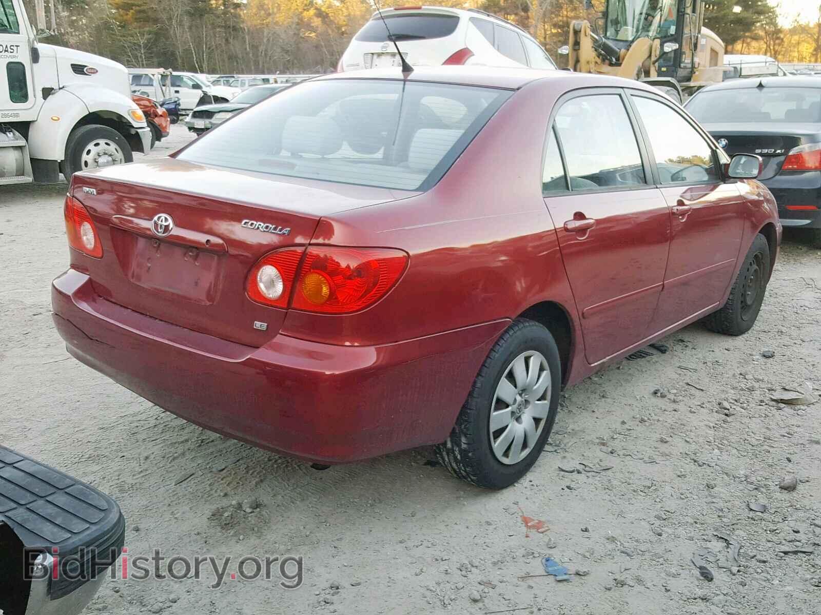 2003 TOYOTA COROLLA - VIN: 2T1BR32E43C156805 - Фото 4