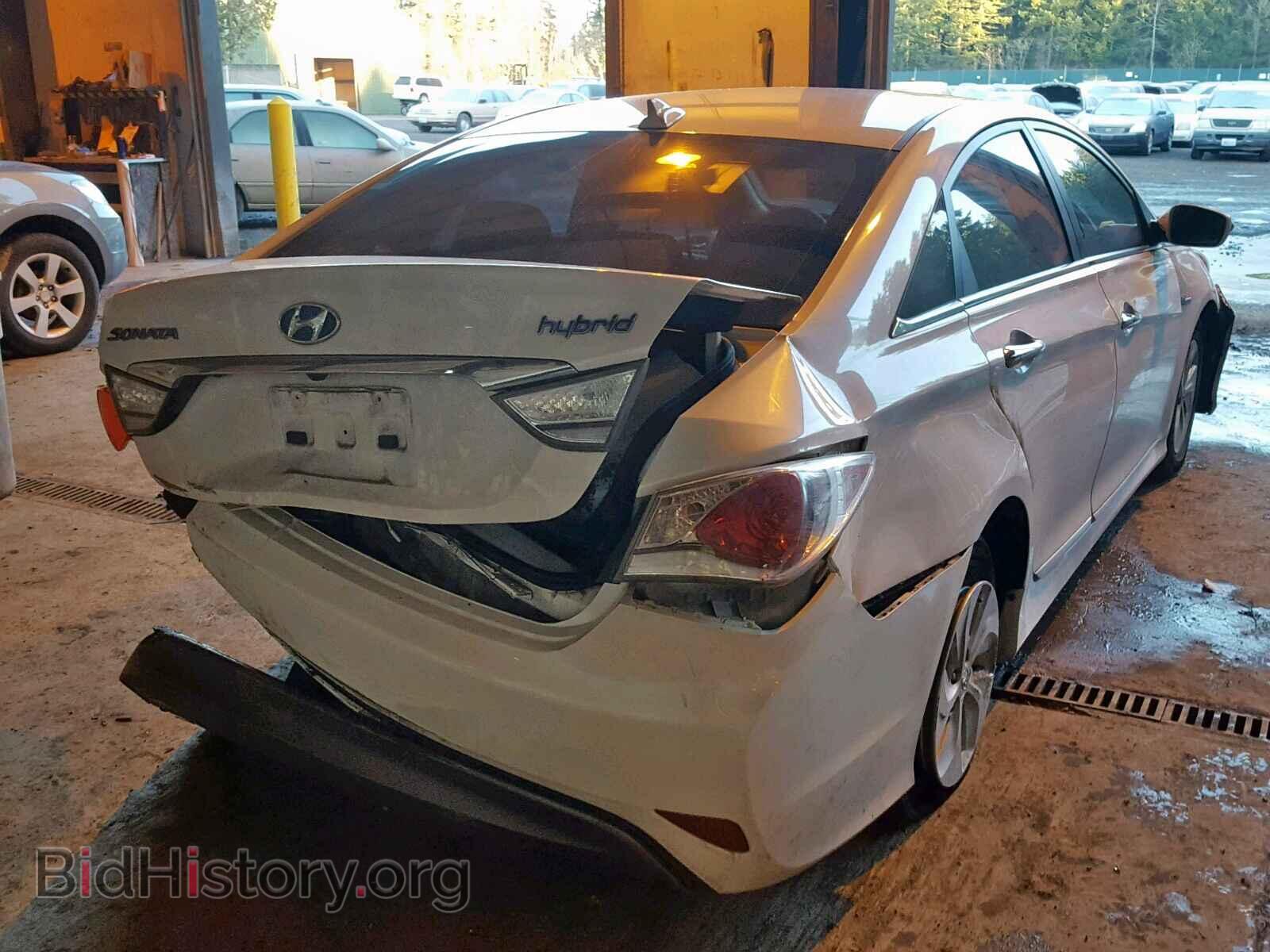 2014 HYUNDAI SONATA - VIN: KMHEC4A40EA117807 - Фото 4