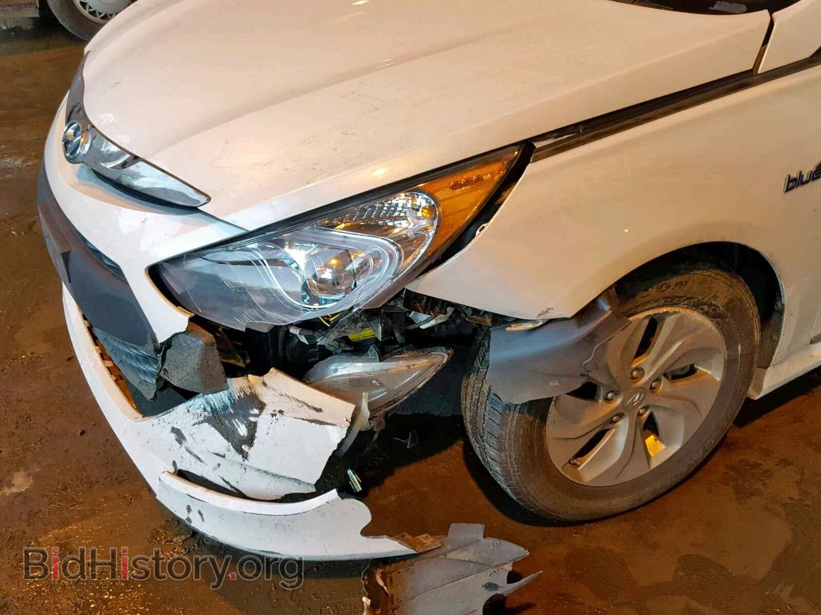 2014 HYUNDAI SONATA - VIN: KMHEC4A40EA117807 - Фото 9