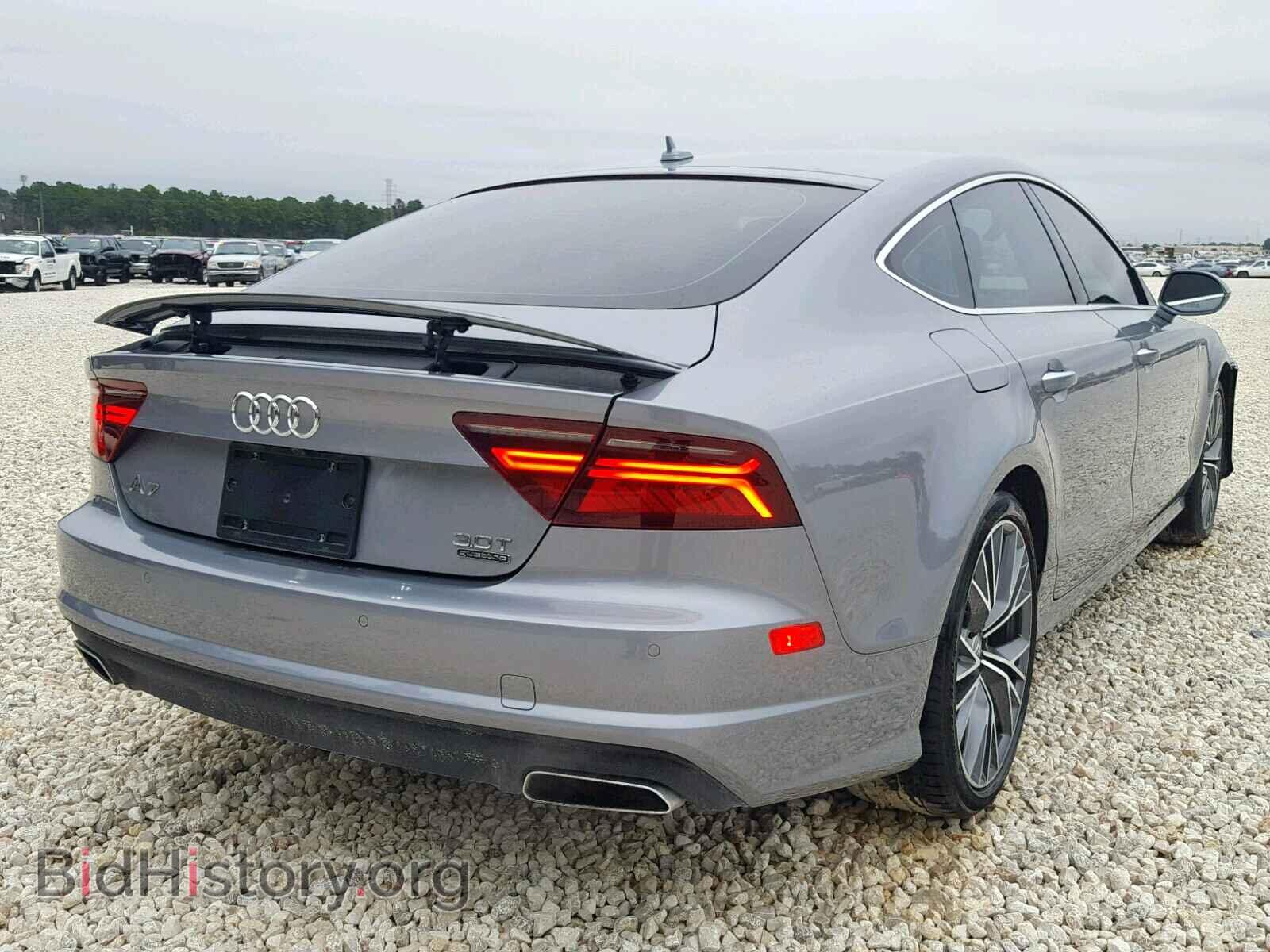 2016 AUDI A7 - VIN: WAU2GAFC9GN185851 - Фото 4