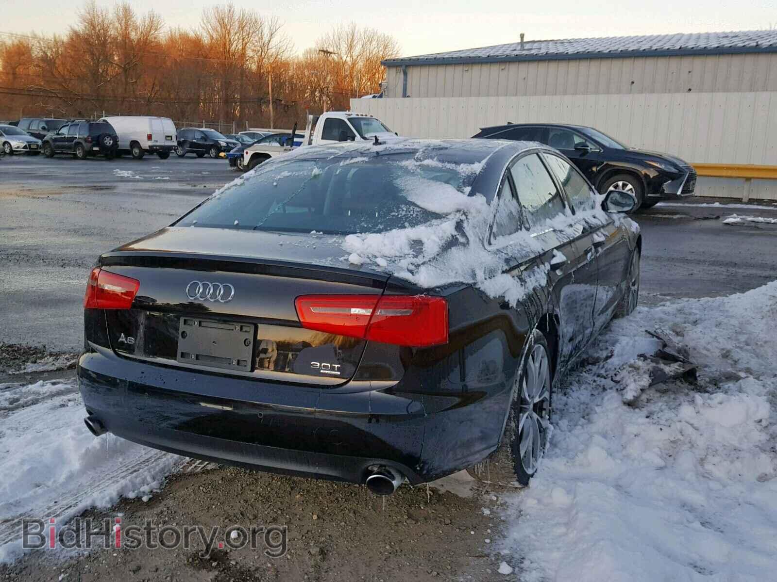 2013 AUDI A6 - VIN: WAUGGAFC8DN103433 - Фото 4