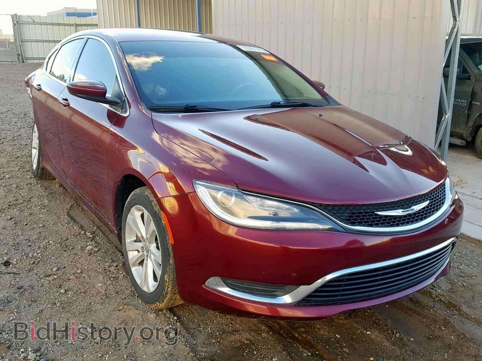 Фотография 1C3CCCAB1FN709896 - CHRYSLER 200 2015