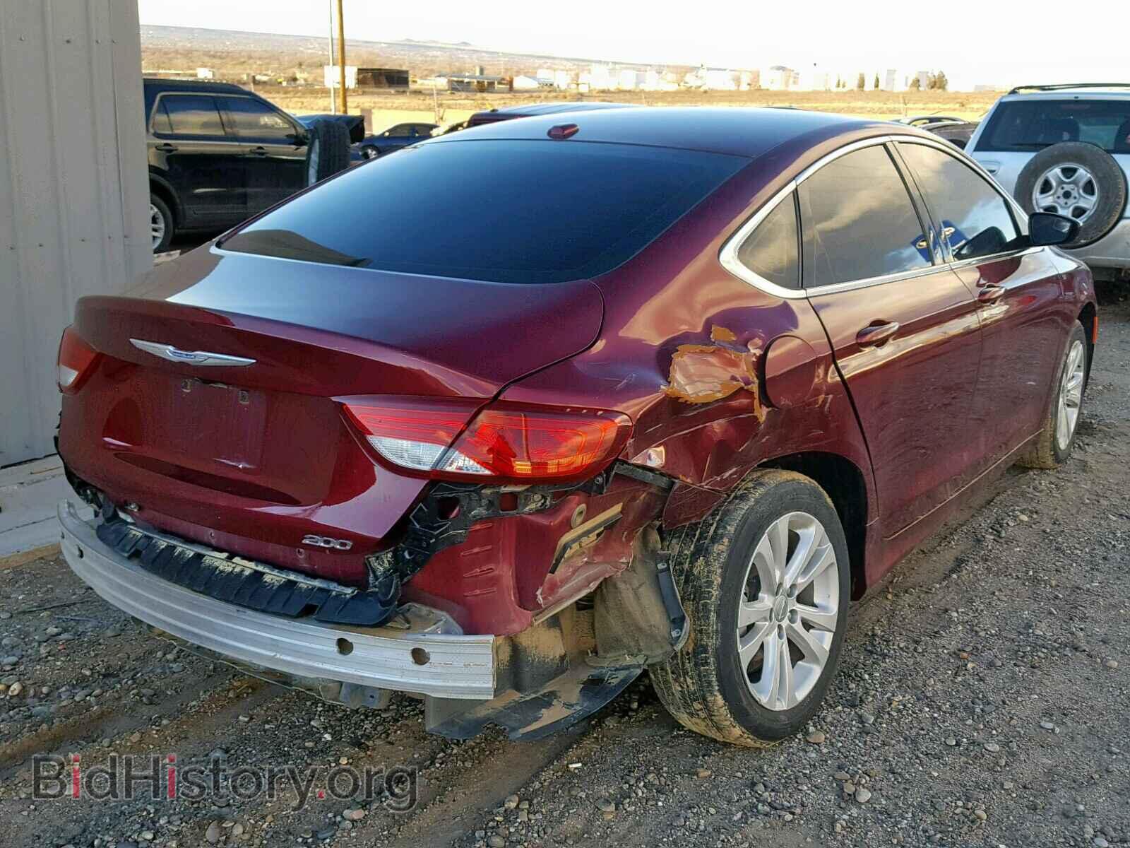 2015 CHRYSLER 200 - VIN: 1C3CCCAB1FN709896 - Photo 4
