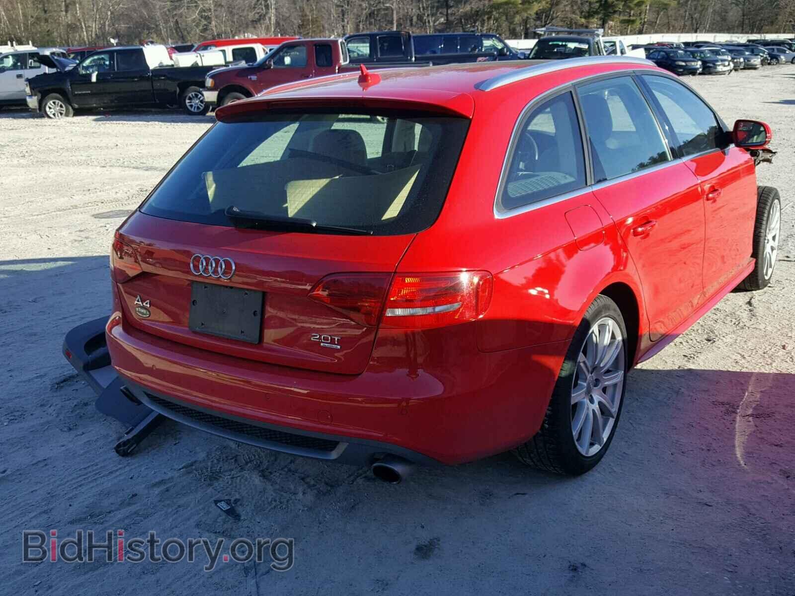 2012 AUDI A4 - VIN: WAU4FBFL0CA072292 - Photo 4