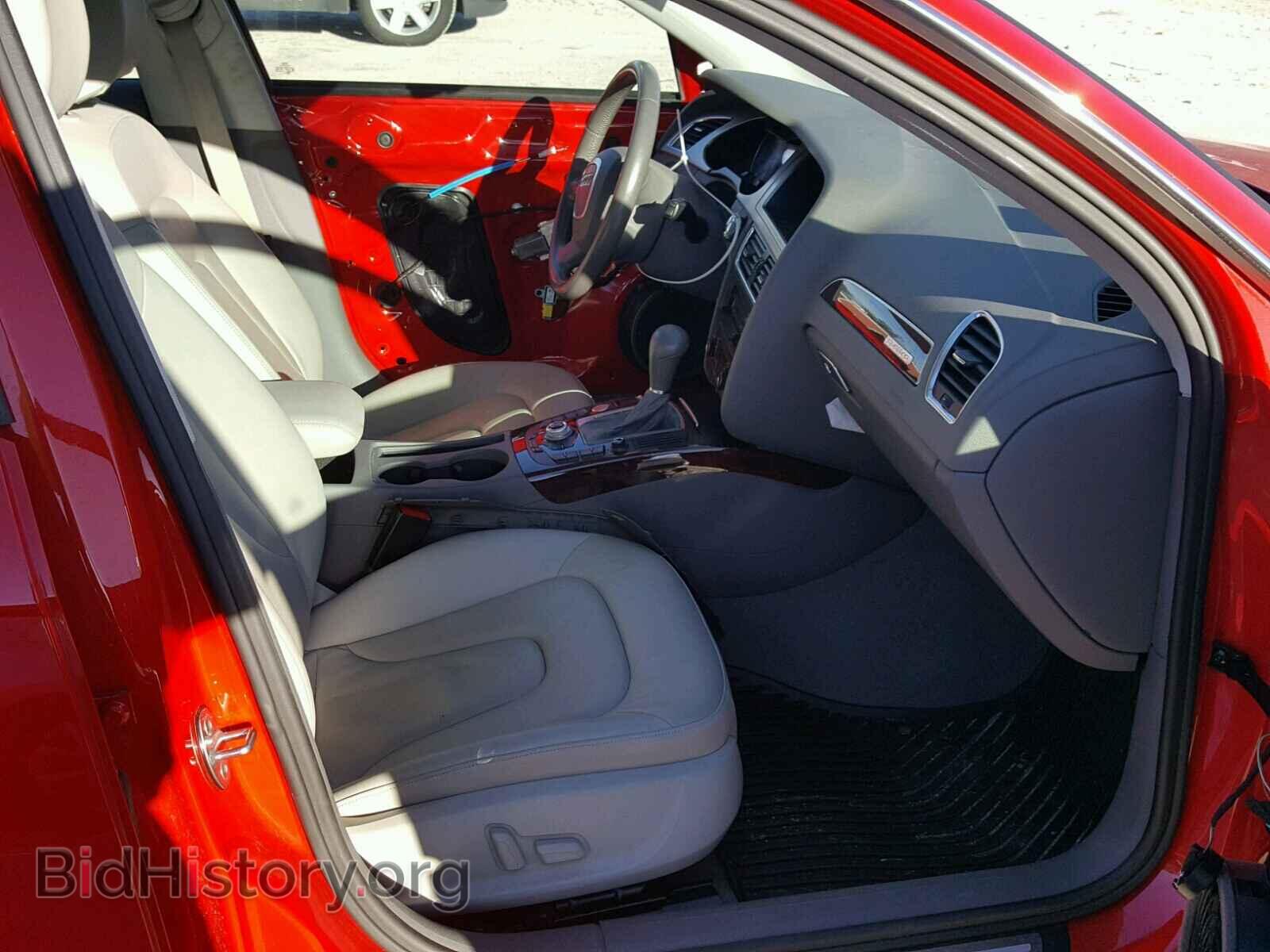 2012 AUDI A4 - VIN: WAU4FBFL0CA072292 - Photo 5
