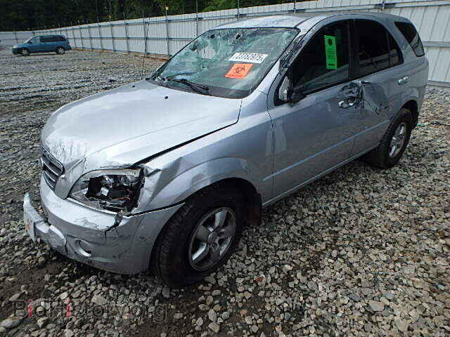 2007 KIA SORENTO - VIN: KNDJD736375752662 - Фото 2