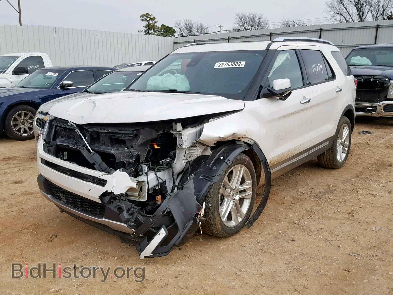 2017 FORD EXPLORER L - VIN: 1FM5K7F86HGC37287 - Фото 2