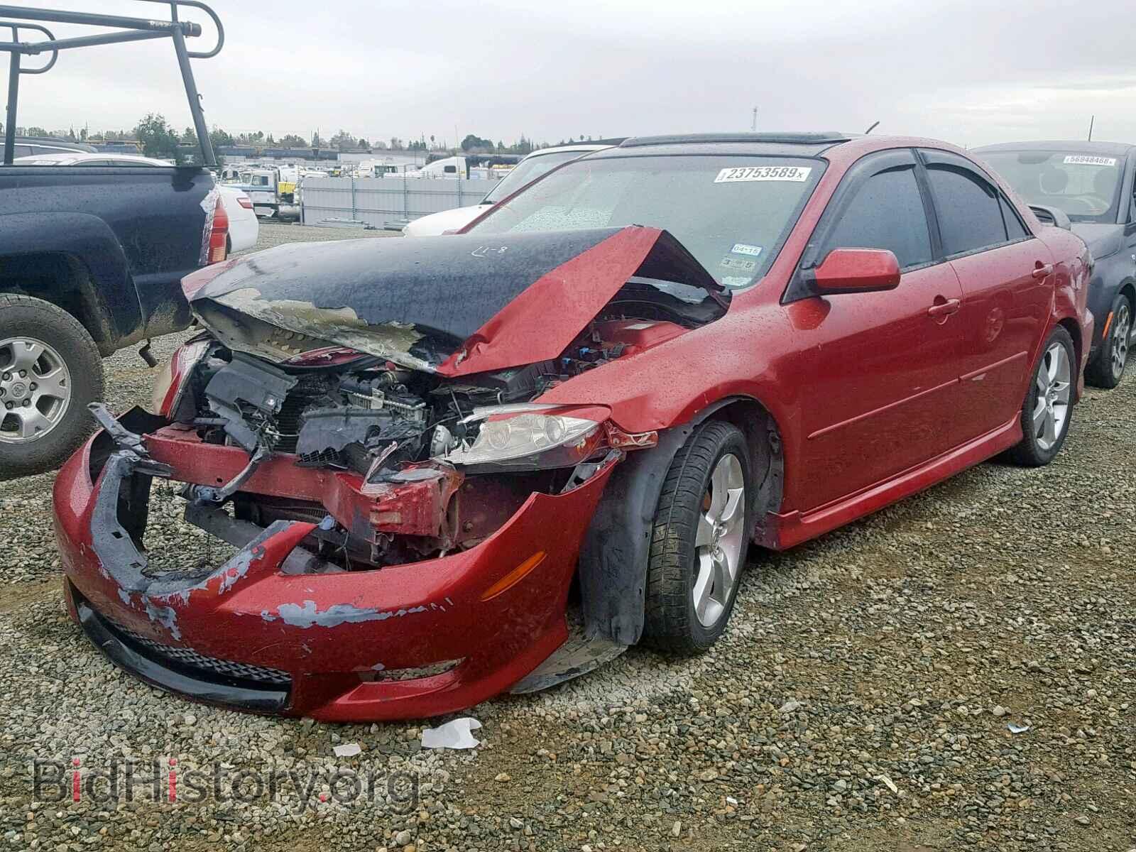 2005 MAZDA 6 - VIN: 1YVHP80DX55M21535 - Фото 2