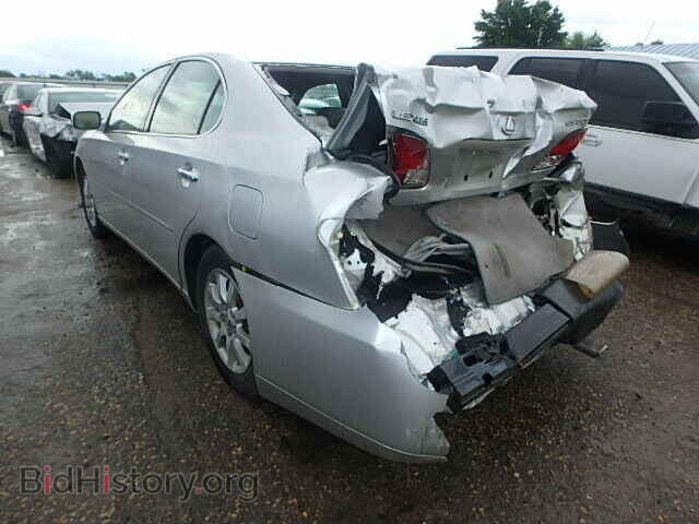 2002 LEXUS ES300 - VIN: JTHBF30G320043562 - Фото 3