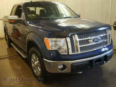 2011 Ford F150 F150 Super, синий — VIN 1FTFX1EF3BFA20672, Copart