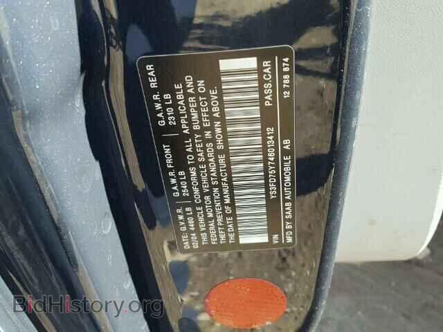 2004 SAAB 9 3 - VIN: YS3FD75Y746013412 - Photo 10