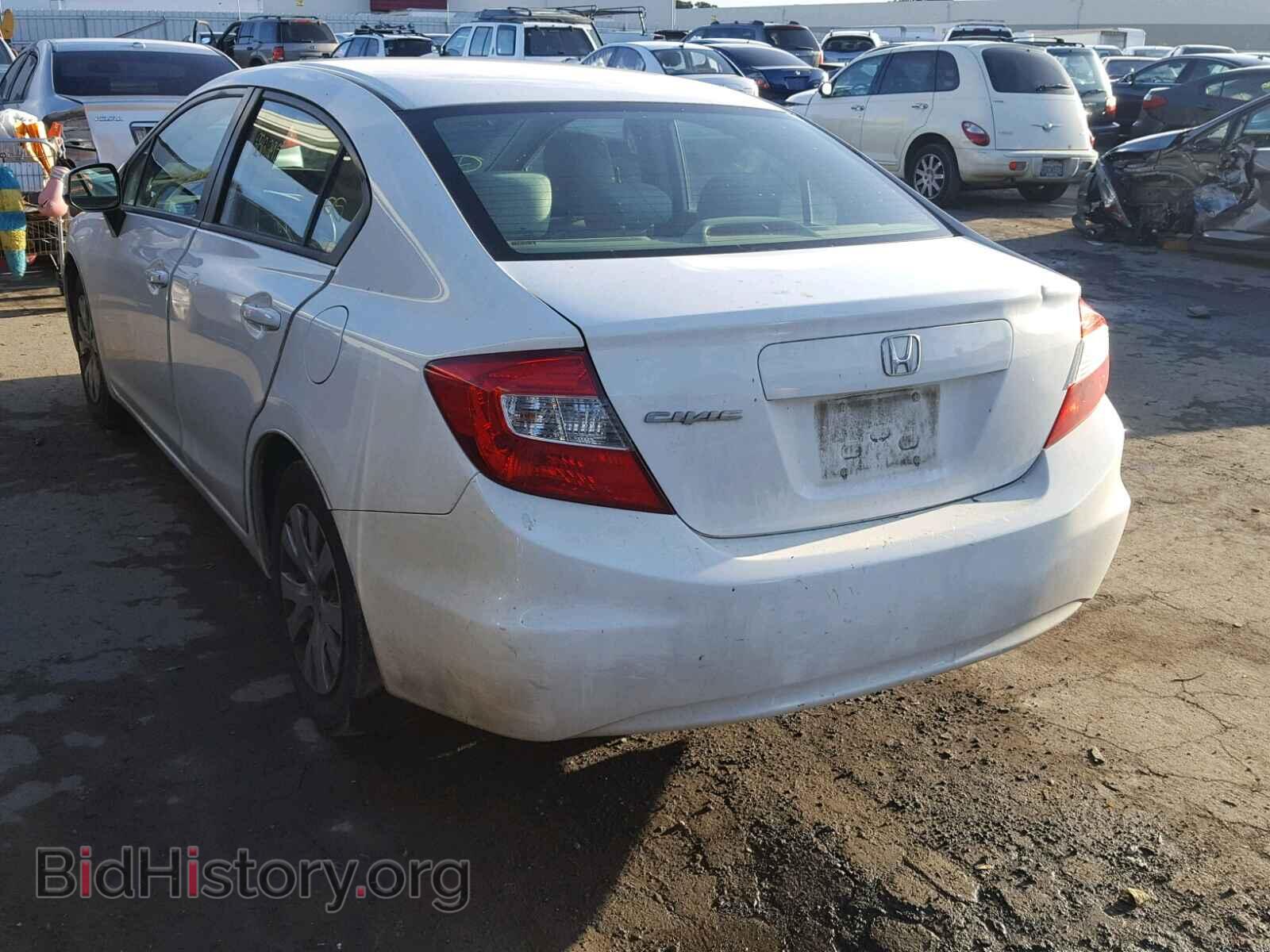 2012 HONDA CIVIC - VIN: 19XFB2F54CE332229 - Фото 3