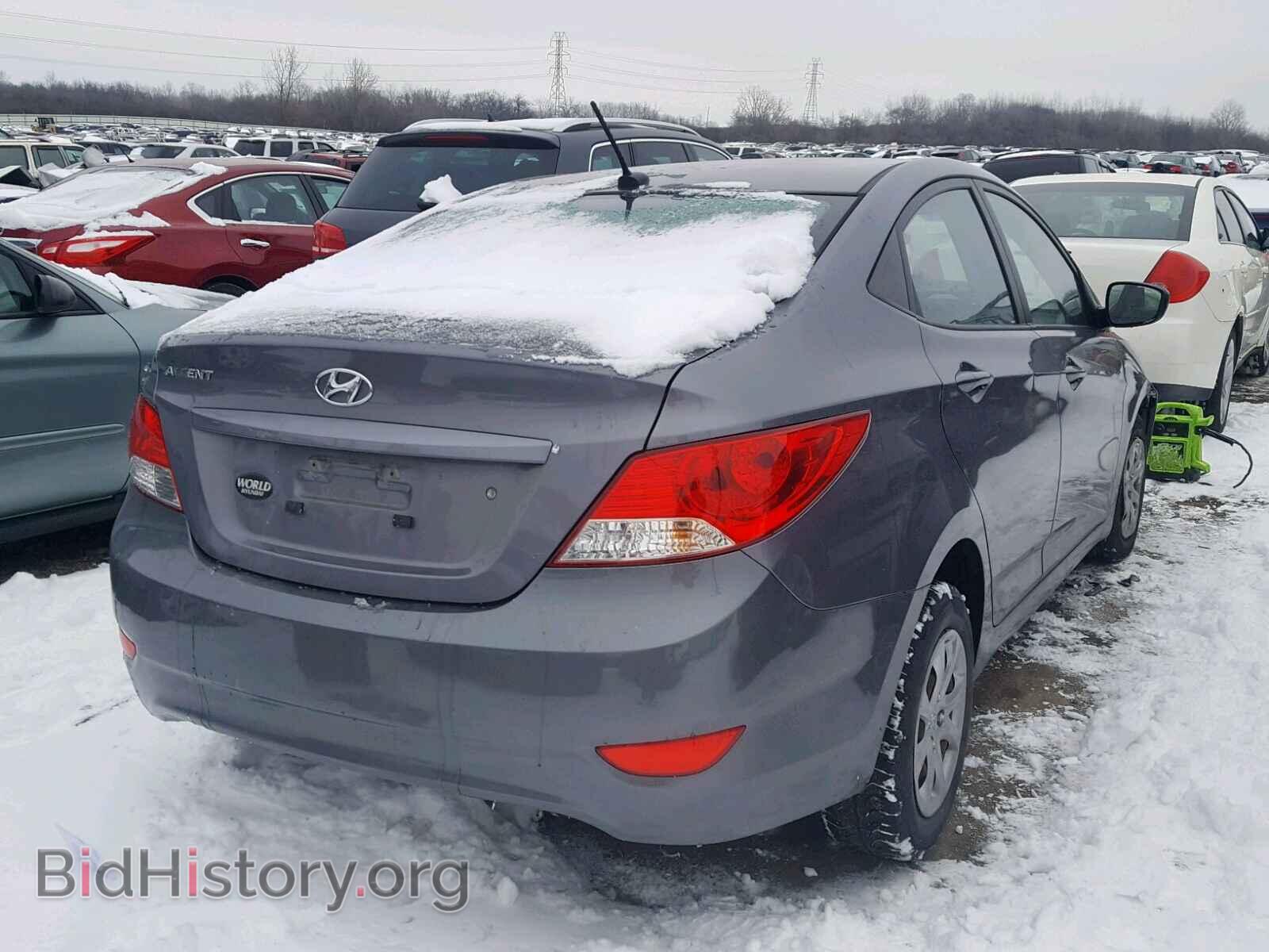 2014 HYUNDAI ACCENT - VIN: KMHCT4AE6EU752111 - Фото 4