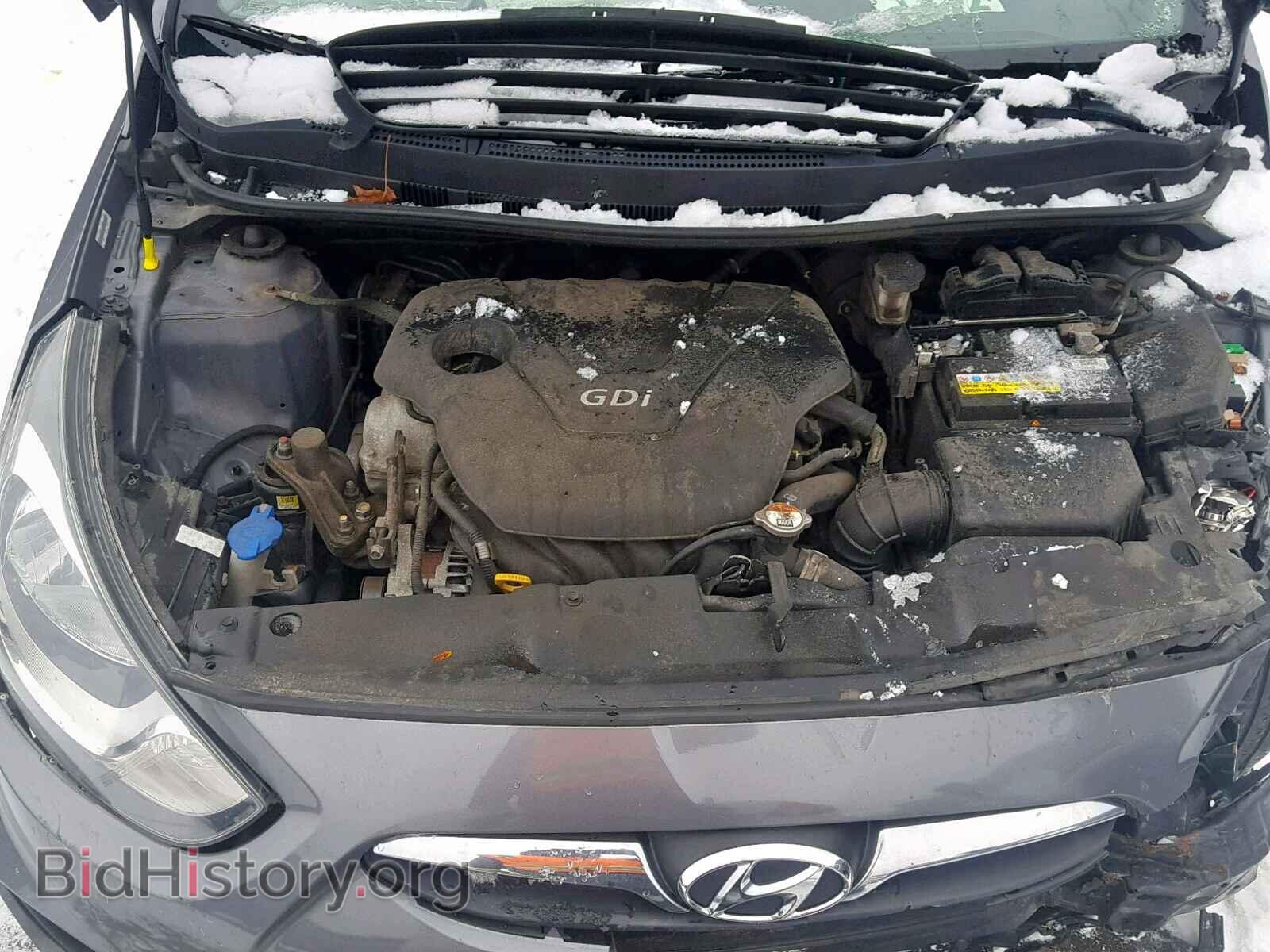 2014 HYUNDAI ACCENT - VIN: KMHCT4AE6EU752111 - Фото 7