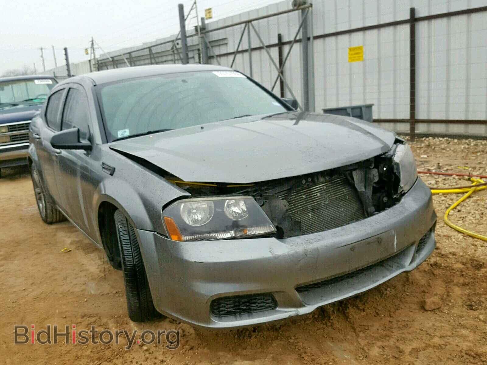 Фотография 1C3CDZAG9DN768669 - DODGE AVENGER 2013